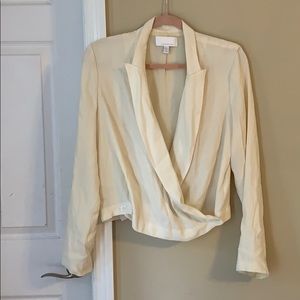 Anthropologie blazer blouse worn once
